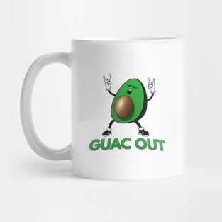 Guac Out - Avocado Pun Mug